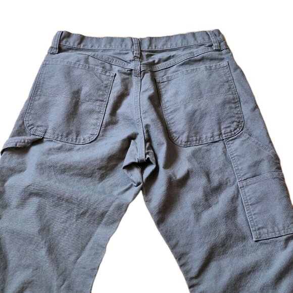 Rustler Men's Carpenter Jean 32 X 30 LOOSE FIT OLIVE - Picture 6 of 6